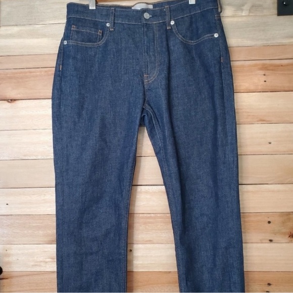 Everlane Ankle Dark Blue Jeans Dark Indigo denim skinny - Picture 5 of 12